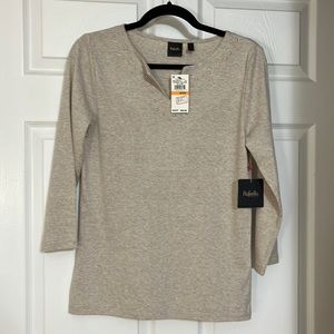 NWT Rafaela knit embellished top.